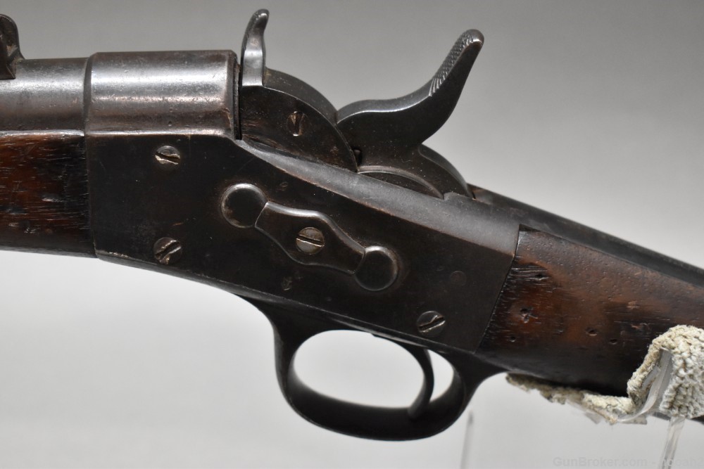 Springfield Remington Model 1867 Navy Cadet Rolling Block Rifle 50-45 CF-img-12
