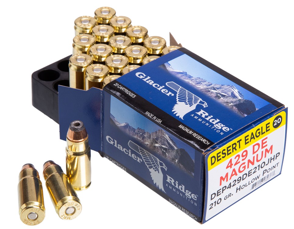 Magnum Research Desert Eagle 429 DE 210 gr Jacketed Hollow Point 20 Per Box-img-0
