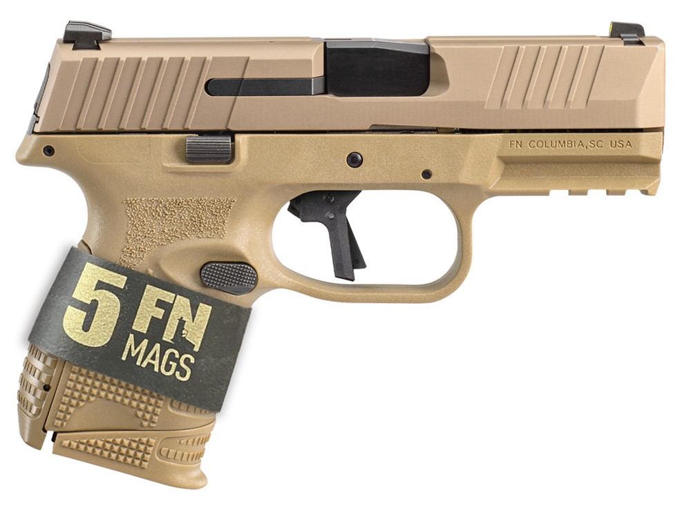 FN 509C Bundle 9mm Luger Pistol 3.70 FDE 66101644-img-0