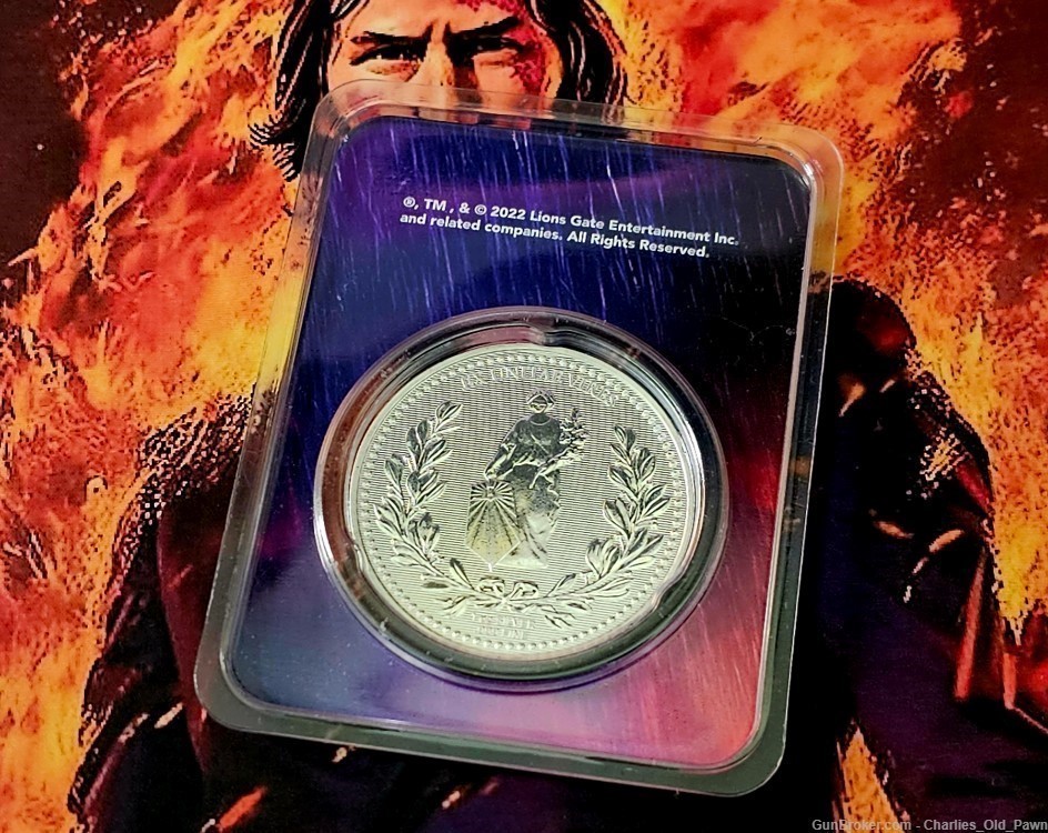 John Wick® 1 oz Silver Continental Coin in TEP Holder-img-1