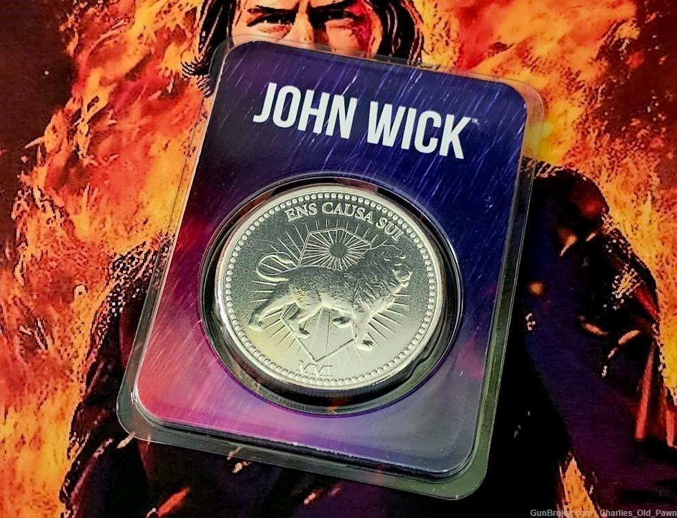 John Wick® 1 oz Silver Continental Coin in TEP Holder-img-0