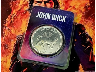 John Wick® 1 oz Silver Continental Coin in TEP Holder