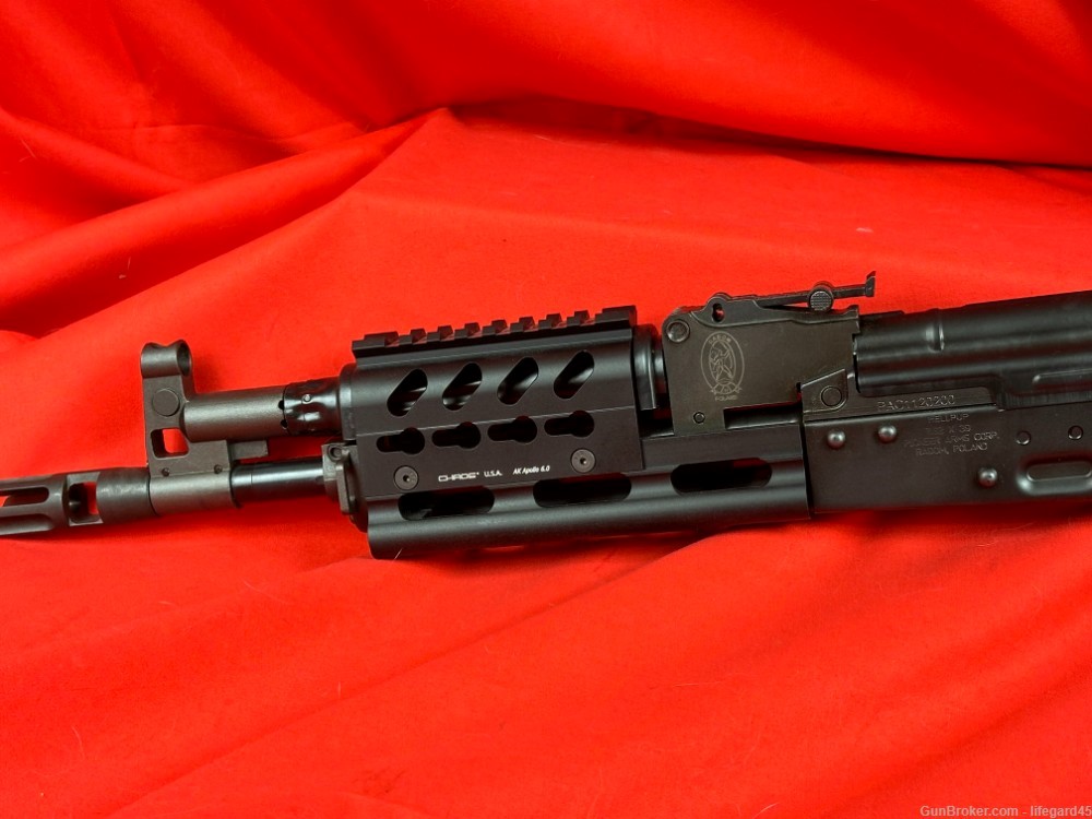 Pioneer Arms Hellpup Custom, Adj. Fold. Brace, 7.62x39, Hogue-img-4