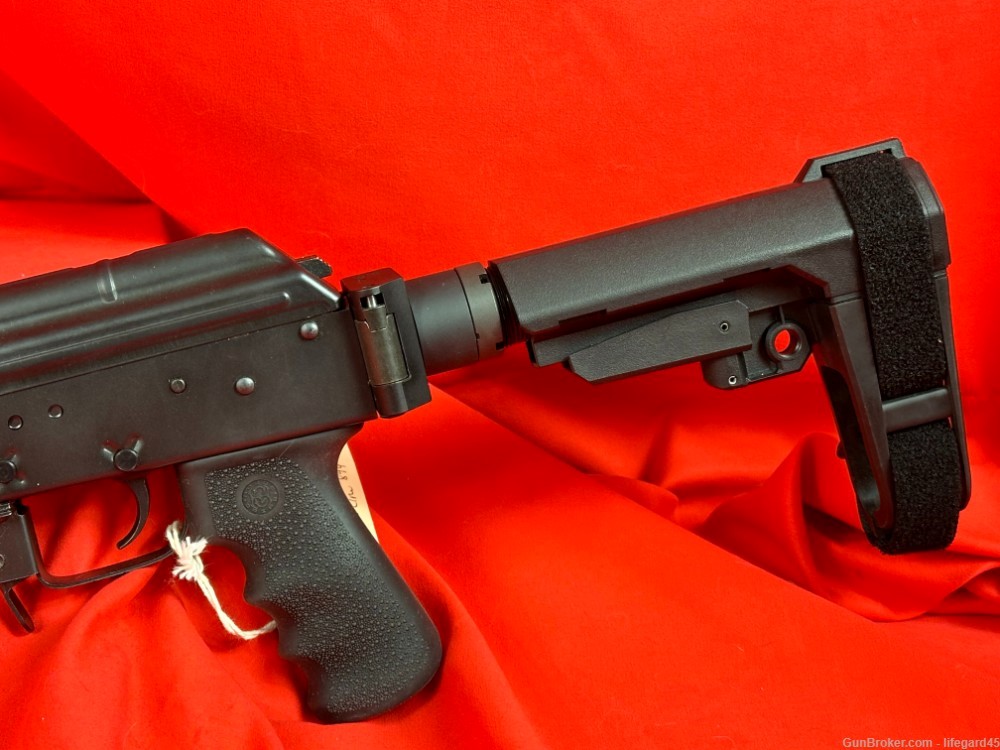 Pioneer Arms Hellpup Custom, Adj. Fold. Brace, 7.62x39, Hogue-img-2