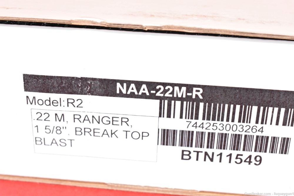 NAA Ranger II 22 WMR 1 5/8" Ranger-II Top Break NAA-22M-R Rosewood Grips-img-9