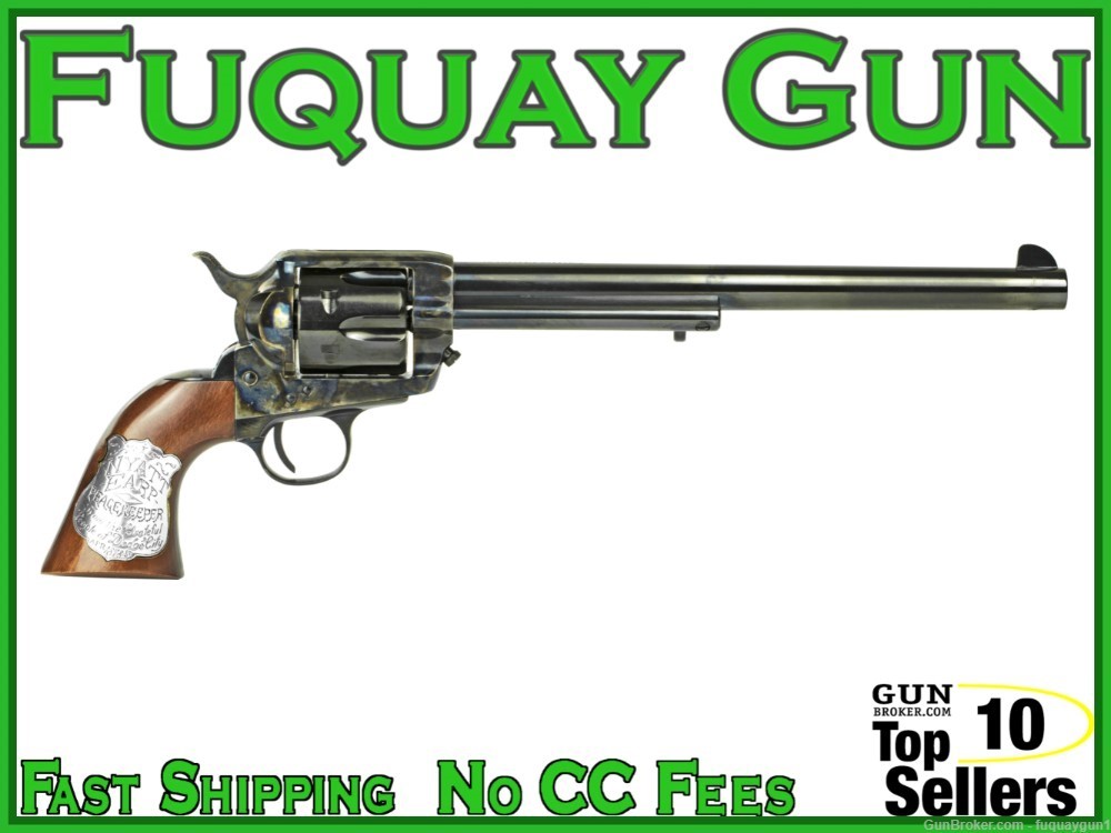 Cimarron Old Model Wyatt Earp Buntline 45 Colt 10" Wyatt-Earp Buntline-img-0