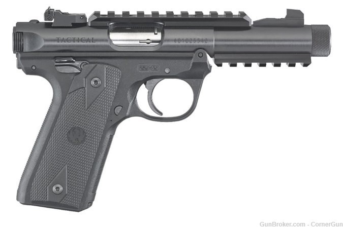 RUGER MARK IV 22/45 TACTICAL 22 LR 4.4'' 10-RD PISTOL*LAYAWAY AVAILABLE -img-0