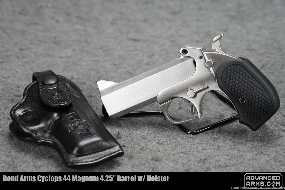 Bond Arms Cyclops 44 Magnum 4.25” Barrel w/ Holster-img-0