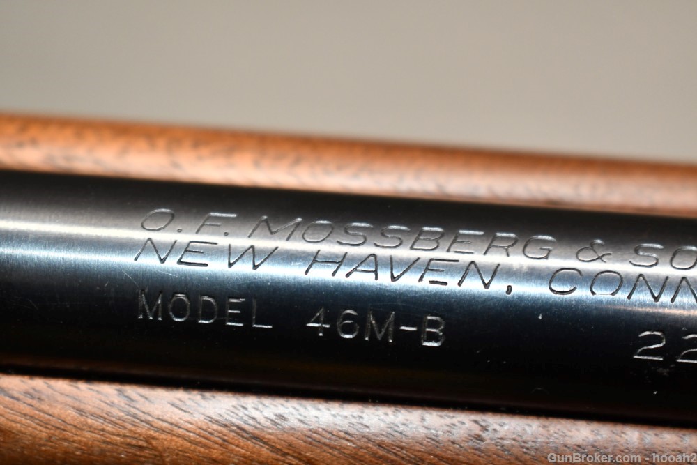 Nice Mossberg Model 46MB Bolt Action Rifle 22 S L LR C&R-img-32
