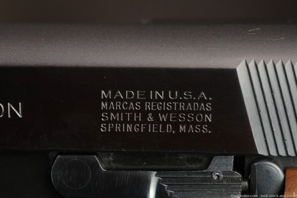 Smith & Wesson S&W Model 52-2 .38 Spl 5" Semi-Automatic Target Pistol & Box-img-15