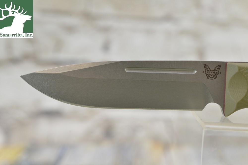 BENCHMADE KNIFE 163-1 SIBERT, BUSHCRAFTER, 4.38" CPM-S30V STAINLESS STEEL -img-2