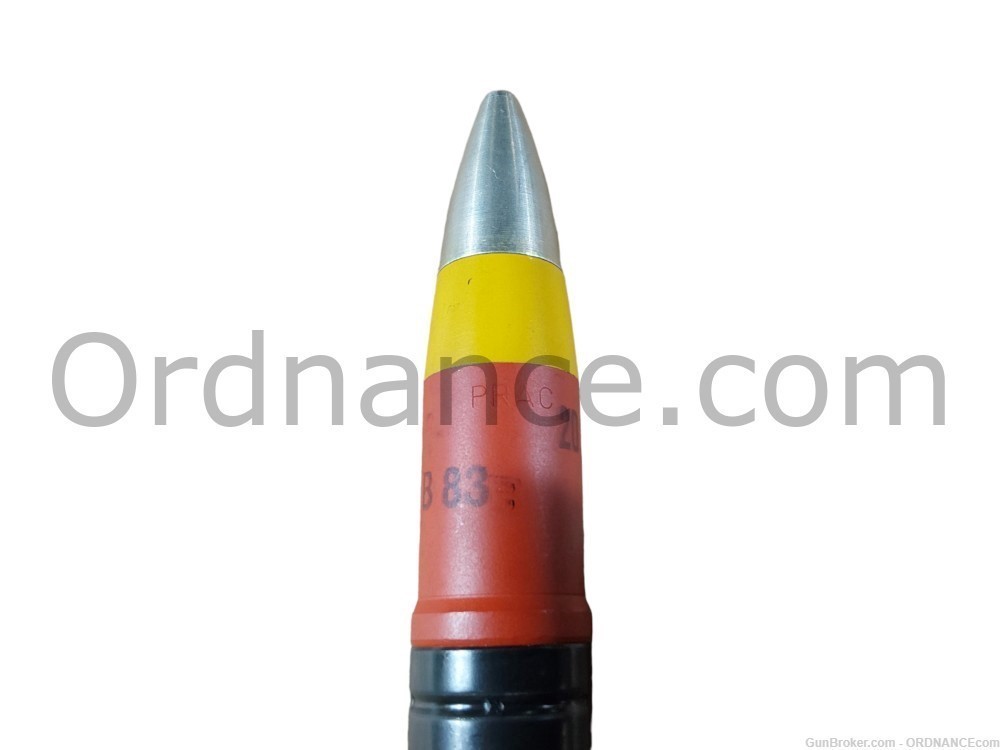 20mm South African HEI round HS.820 20x139mm anti-aircraft inert shell ammo-img-8