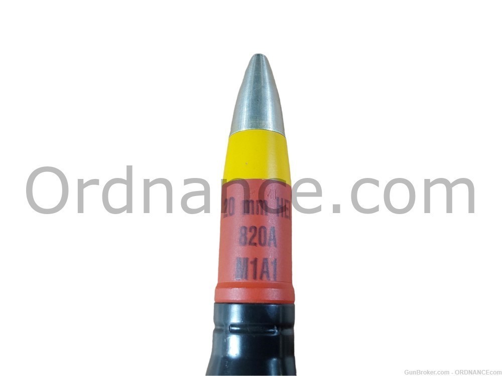 20mm South African HEI round HS.820 20x139mm anti-aircraft inert shell ammo-img-6