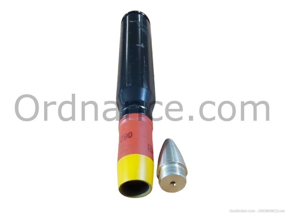 20mm South African HEI round HS.820 20x139mm anti-aircraft inert shell ammo-img-9