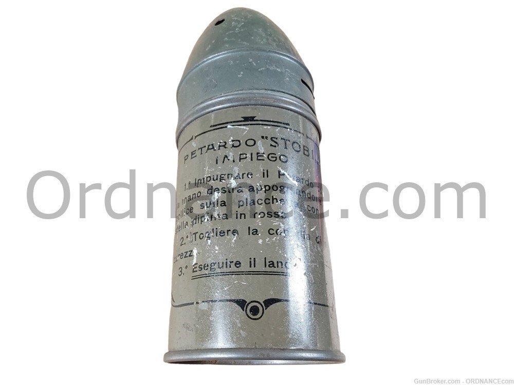57mm Italian Stobi Firecracker Gas Shell 57x151mm inert ammo round-img-5