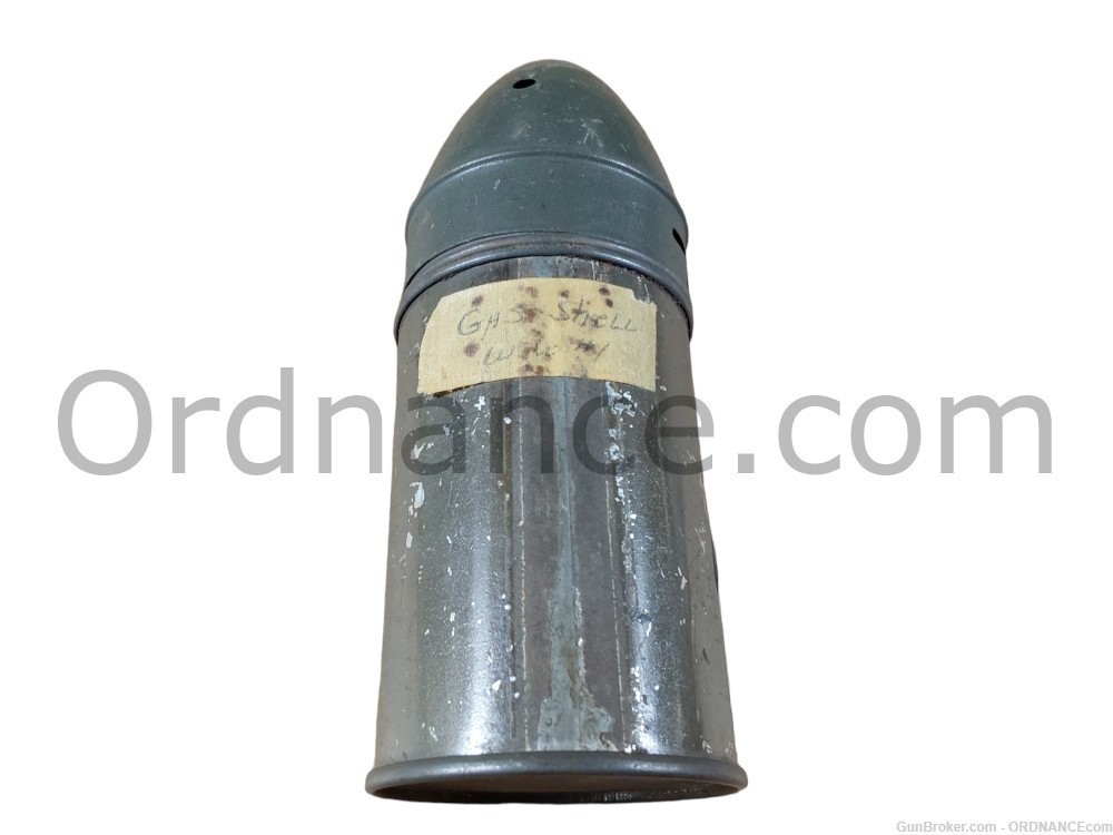 57mm Italian Stobi Firecracker Gas Shell 57x151mm inert ammo round-img-7