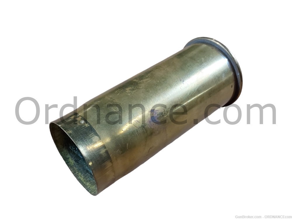 37mm Italian WWI shell casing H Lungo QF 1-PDR 37x94mm inert cartridge case-img-4