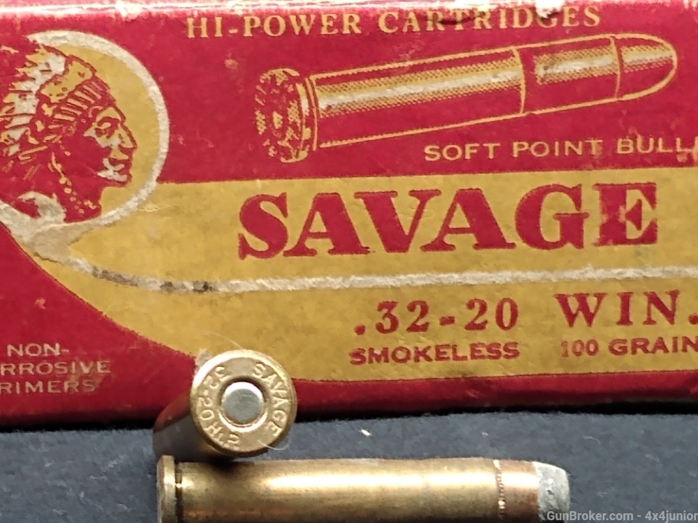 SAVAGE .32-20 winchester HI-POWER savage arms corporation UNICORN! rare -img-14