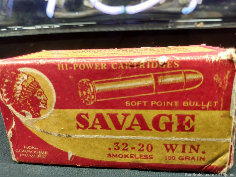 SAVAGE .32-20 winchester HI-POWER savage arms corporation UNICORN! rare -img-0