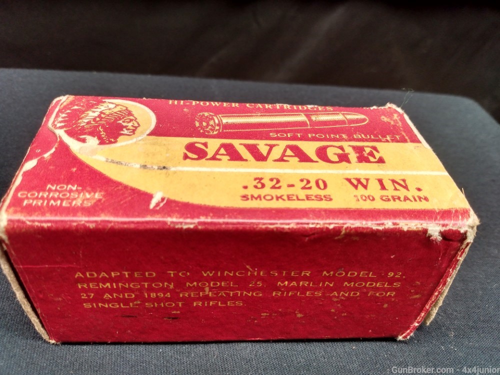 SAVAGE .32-20 winchester HI-POWER savage arms corporation UNICORN! rare -img-6
