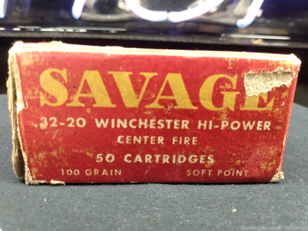 SAVAGE .32-20 winchester HI-POWER savage arms corporation UNICORN! rare -img-10