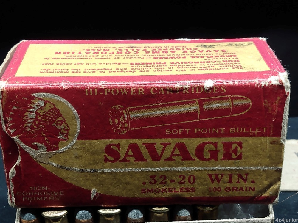 SAVAGE .32-20 winchester HI-POWER savage arms corporation UNICORN! rare -img-3