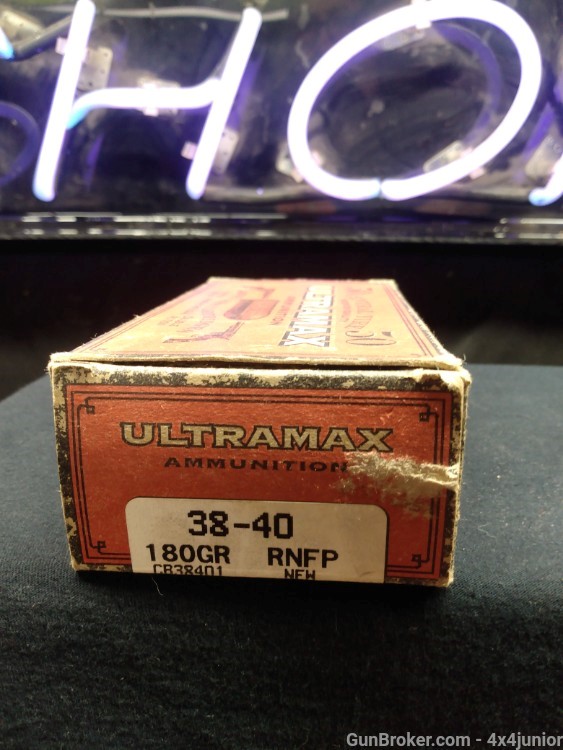 38-40 ULTRAMAX ammo vintage winchester marlin cowboy action-img-1