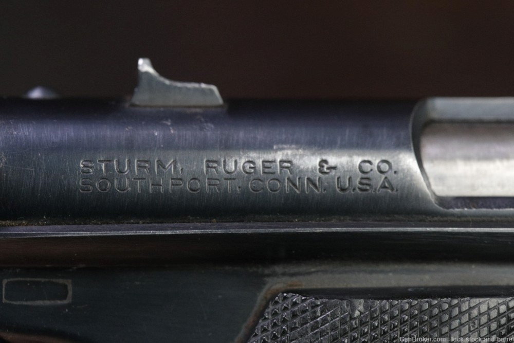 Ruger Pre-Warning Standard .22 LR 4 3/4” Semi Auto Pistol MFD 1954 C&R -img-11