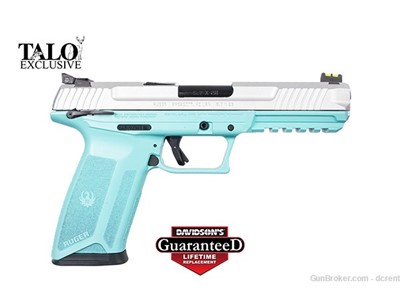 Ruger 57 Talo Edition Turquoise Silver 5.7x28 20rd 16406 IN STOCK