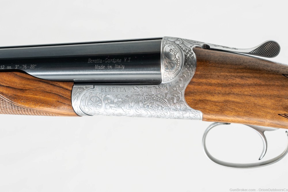 Beretta 486 Pistol Grip Beavertail 12ga 28in-img-3