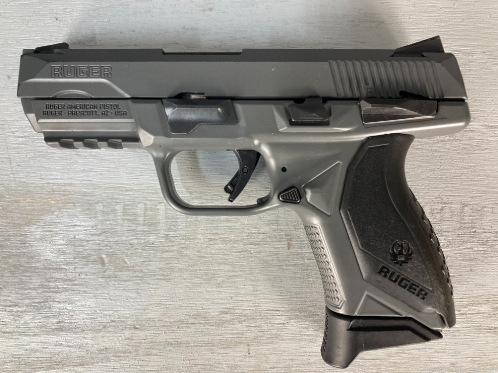 Ruger American 45 Auto (ACP) 3.75in Concrete Grey Cerakote  - 7+1 Rounds-img-5