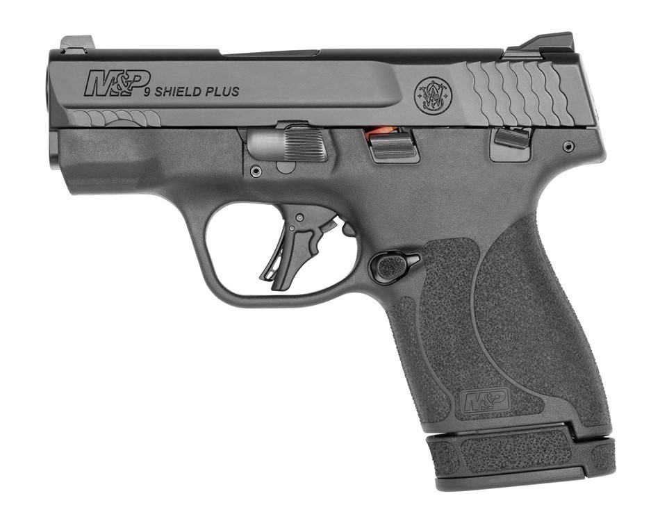 Smith & Wesson M&P9 Shield Plus Pistol 9mm Thumb Safety 2x13 Round Magazine-img-0