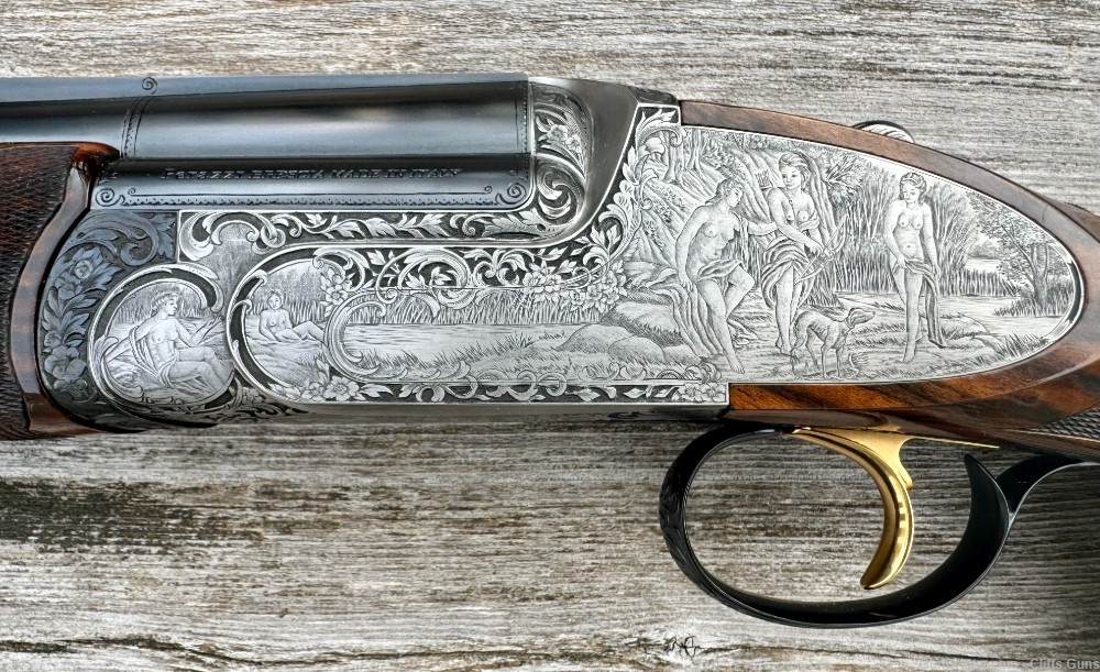 Perazzi Side Plate “Extra Grade” The Goddess of the Hunt 32”-img-0