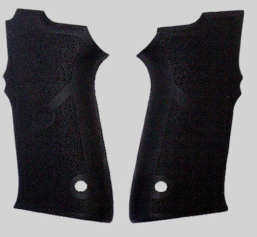Hogue Grip Panels Black Rubber for S&W 5906, 4006-img-0