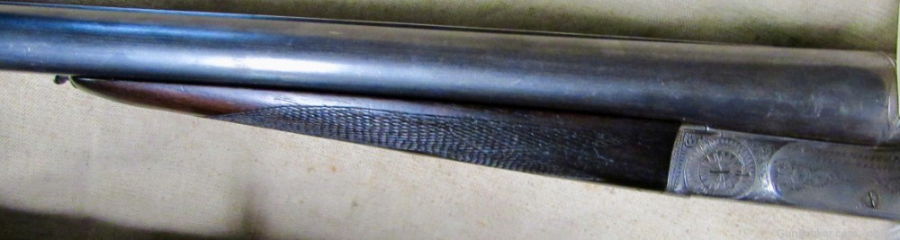 A. Francotte VL&D 12 Gauge Ejector Double Barrel Shotgun Engraved 1907-img-28