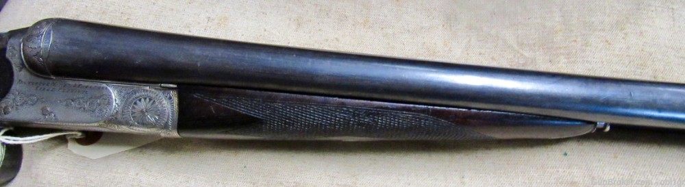 A. Francotte VL&D 12 Gauge Ejector Double Barrel Shotgun Engraved 1907-img-25