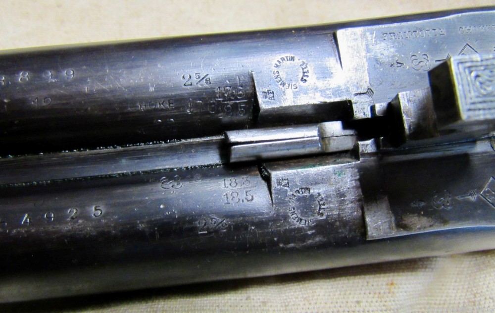 A. Francotte VL&D 12 Gauge Ejector Double Barrel Shotgun Engraved 1907-img-45