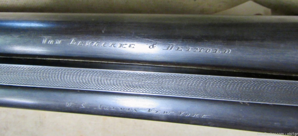 A. Francotte VL&D 12 Gauge Ejector Double Barrel Shotgun Engraved 1907-img-22
