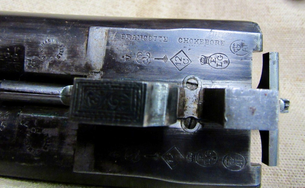 A. Francotte VL&D 12 Gauge Ejector Double Barrel Shotgun Engraved 1907-img-42