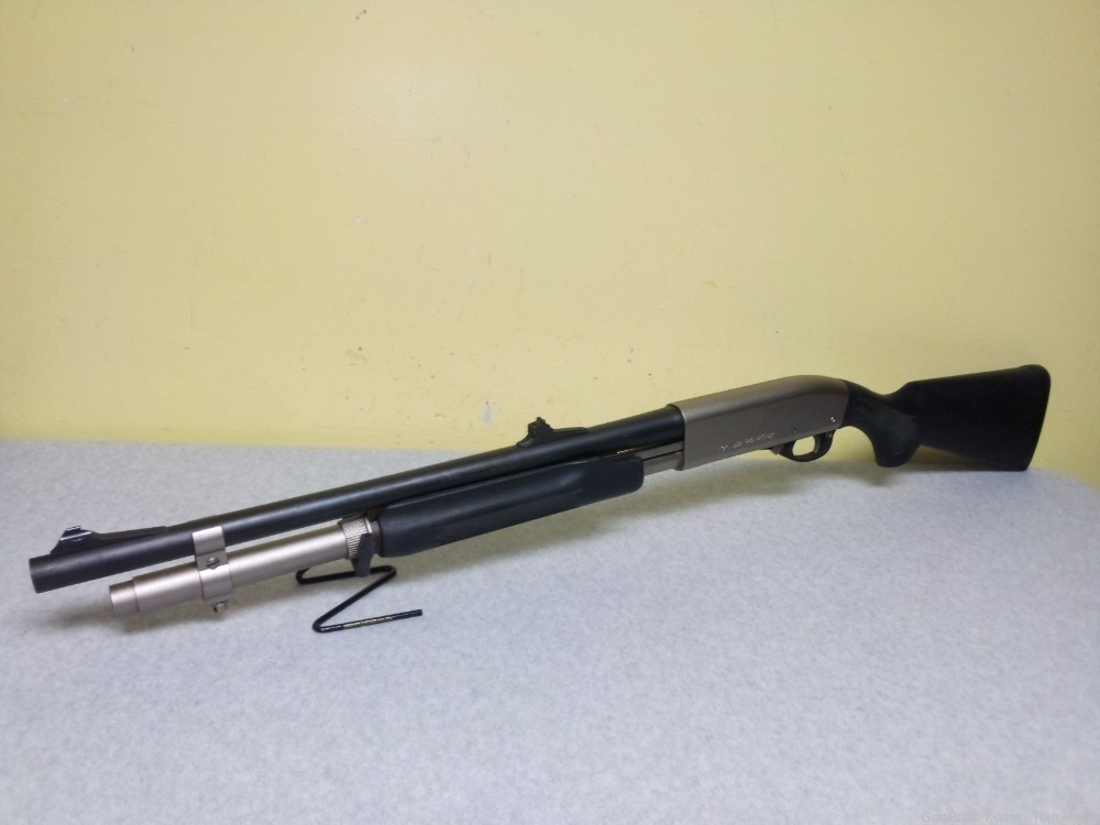 Remington 870 Marine Magnum, 12ga Pump Shotgun, 20" Barrel-img-0