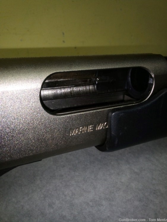 Remington 870 Marine Magnum, 12ga Pump Shotgun, 20" Barrel-img-8