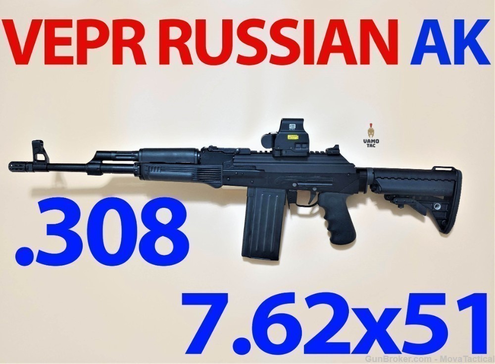 Russian AK AK47 16" .308 7.62x51 7.62, VEPR Molot, Russian -AK-img-0
