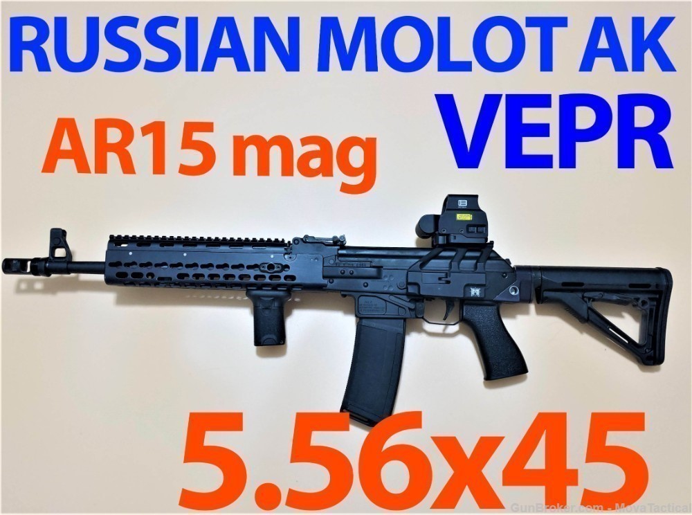 RUSSIAN AK74 VEPR RUSSIAN -AK74 5.56x45, -Russian Vepr AK MOLOT -AK 5.56-img-0