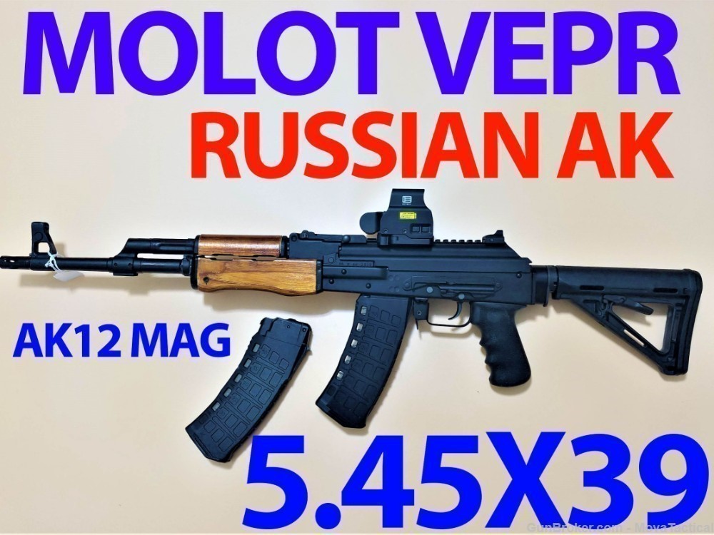 Russian AK AK74 5.45x39 5.45 VEPR Molot, Russian Vepr AK74 VEPR-AK RARE-img-0