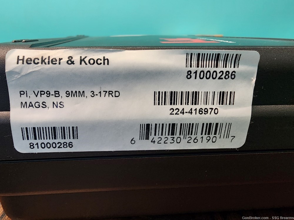 New Heckler and Koch VP9-B 9mm pistol-img-4