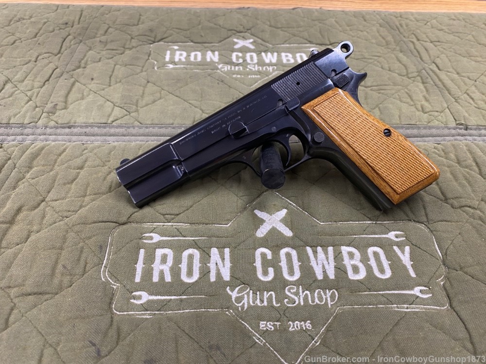 FN Browning HI Power Collector Quality & Desired 9mm Parabellum Pistol -img-4