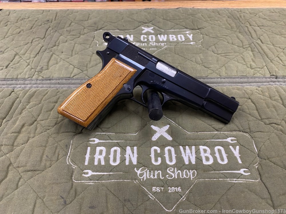 FN Browning HI Power Collector Quality & Desired 9mm Parabellum Pistol -img-1