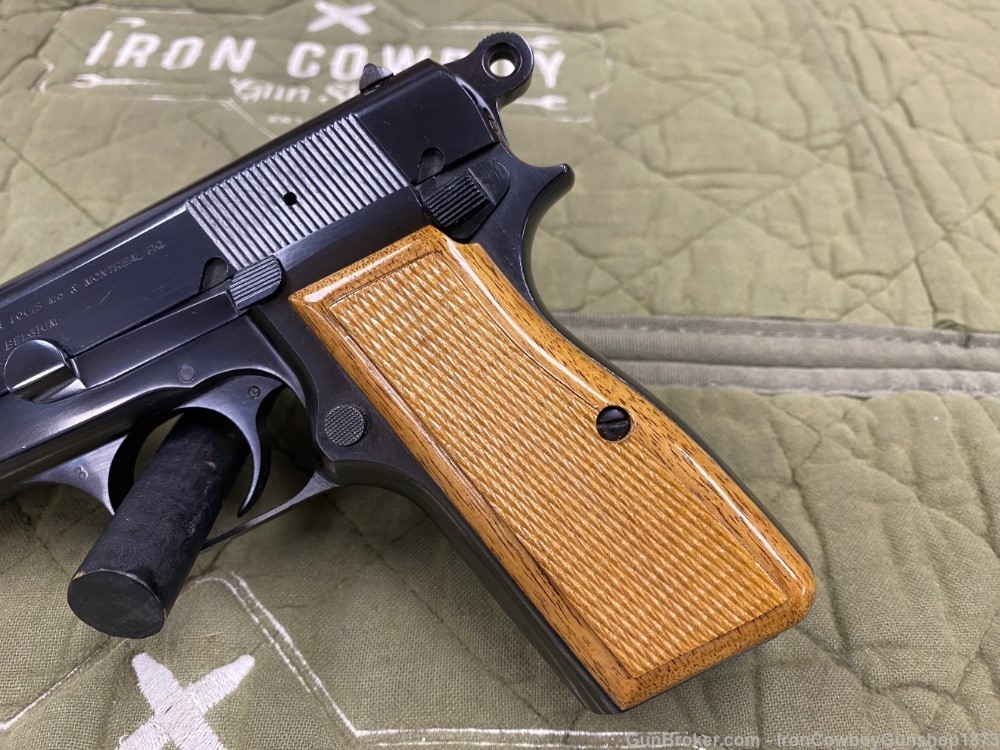 FN Browning HI Power Collector Quality & Desired 9mm Parabellum Pistol -img-5