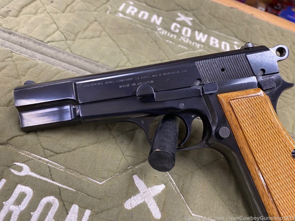FN Browning HI Power Collector Quality & Desired 9mm Parabellum Pistol -img-6