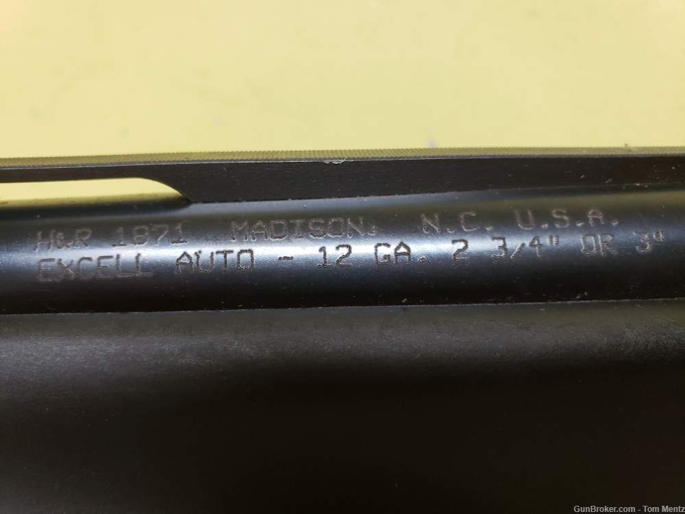 H&R 1871, Excell Auto 12ga Semi Auto Shotgun, ,28" Barrel, Full Choke-img-3